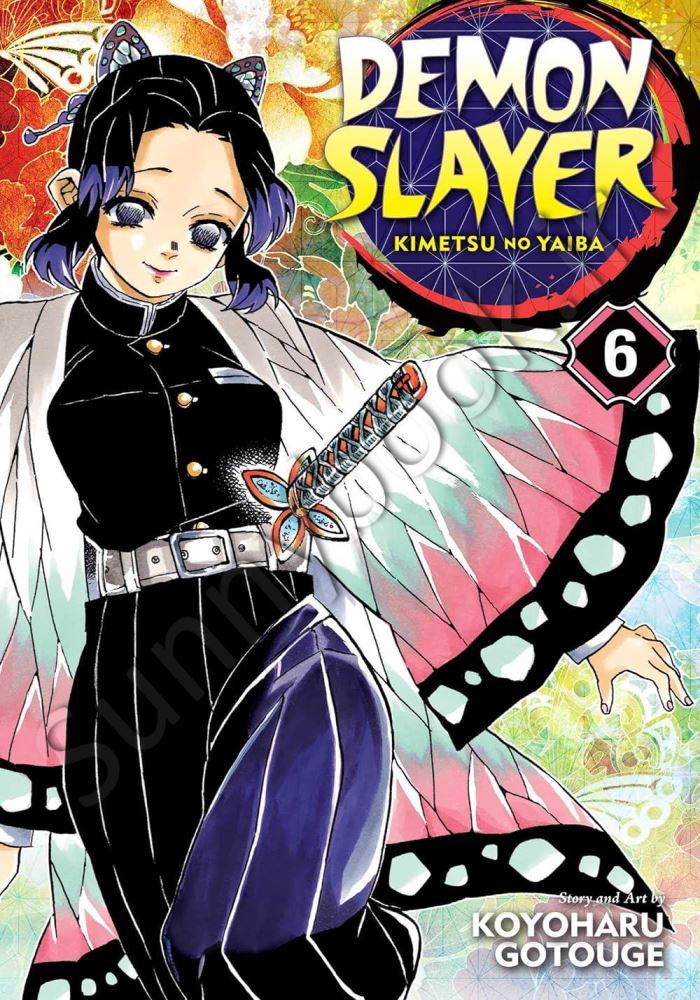 Demon Slayer: Kimetsu no Yaiba, Vol. 6 Model.Title