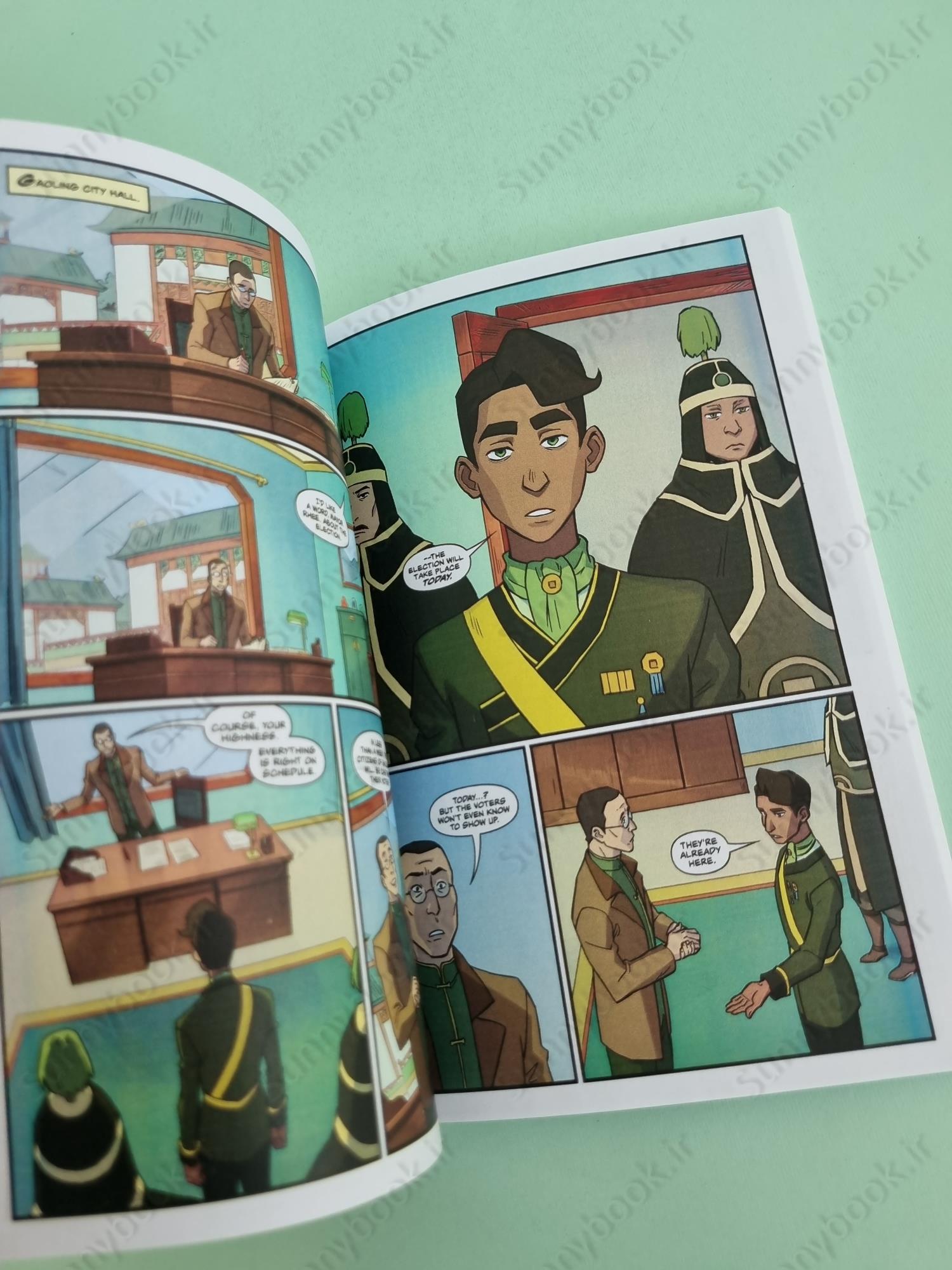 The Legend of Korra: Ruins of the Empire Omnibus main 1 7