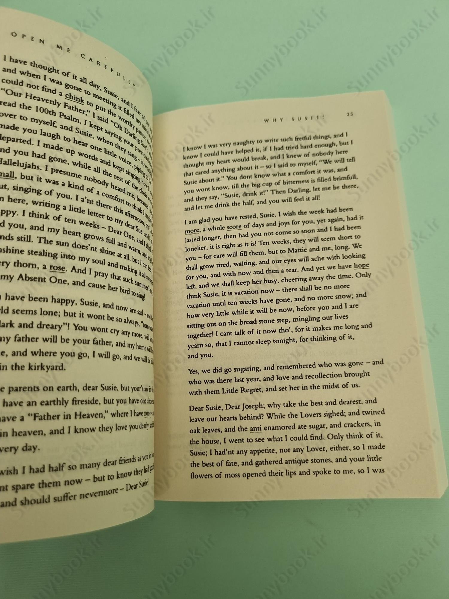 Open Me Carefully: Emily Dickinson's Intimate Letters to Susan Huntington Dickinson main 1 5