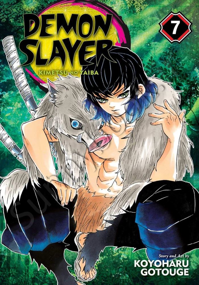 Demon Slayer: Kimetsu no Yaiba, Vol. 7 Model.Title