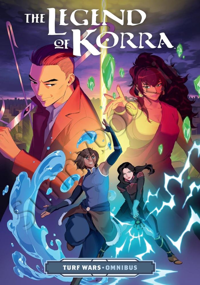 The Legend of Korra: Turf Wars Omnibus Model.Title