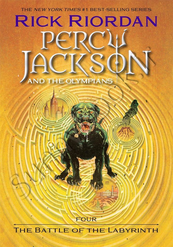 Percy Jackson and the Olympians, Book 4The Battle of the Labyrinth Model.Title