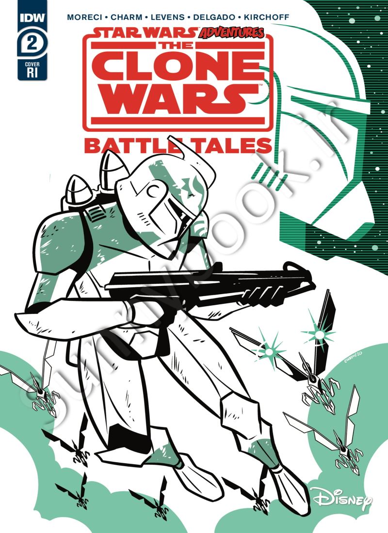Star Wars Adventures: The Clone Wars – Battle Tales 2 Model.Title