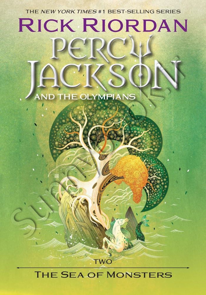 Percy Jackson and the Olympians, Book 2 The Sea of Monsters Model.Title
