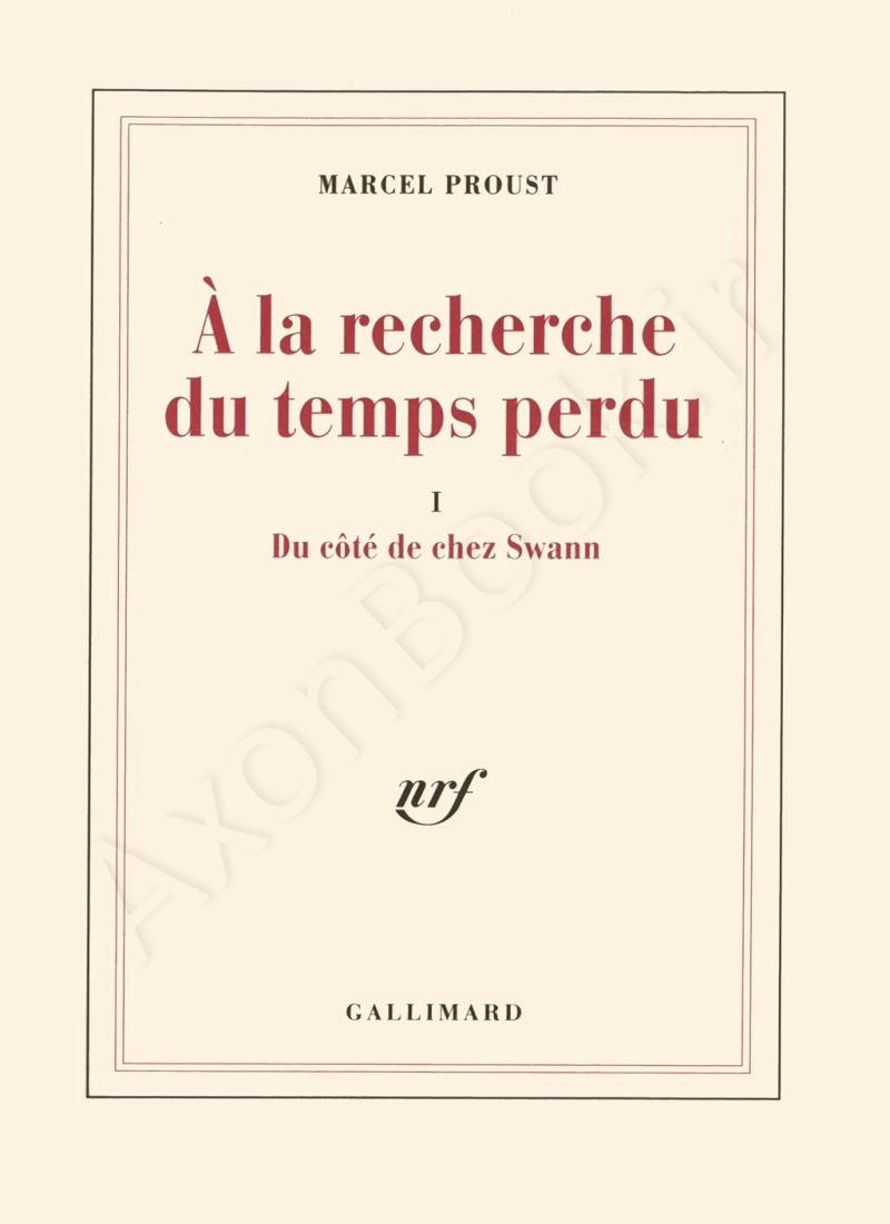 À la recherche du temps perdu, I : Du côté de chez Swann Model.Title