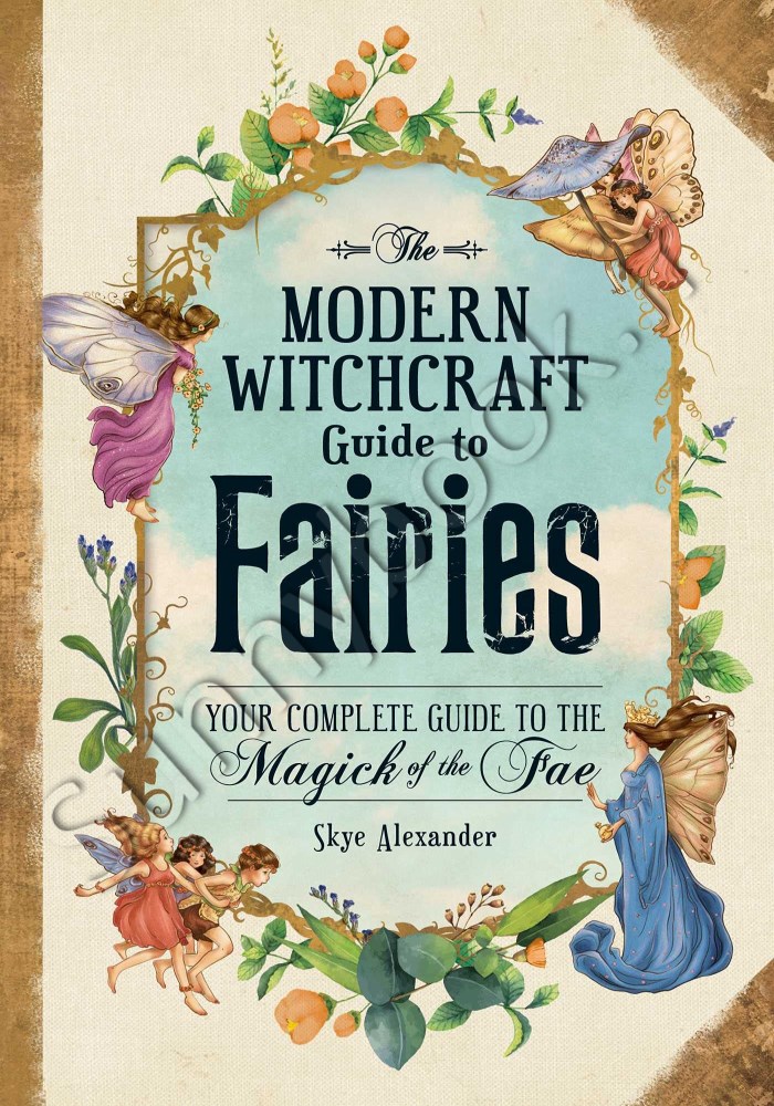 The Modern Witchcraft Guide to Fairies Model.Title