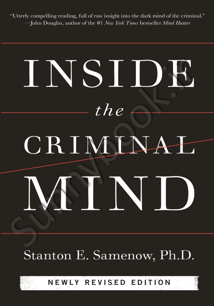 Inside the Criminal Mind Model.Title